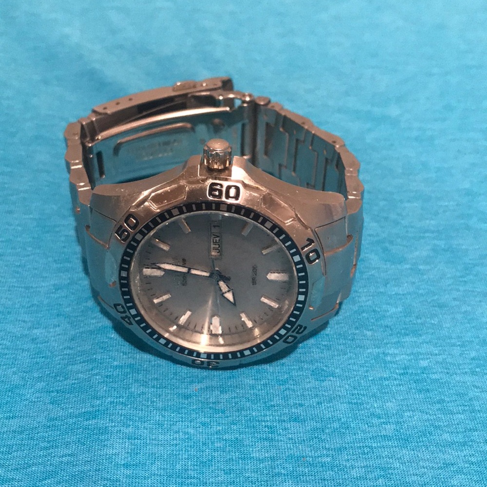 Men’s Citizens Eco Drive Stainless Steel Watch